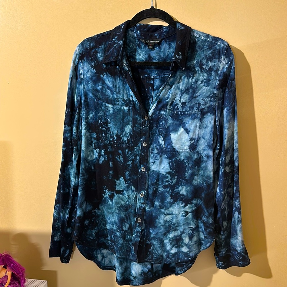 Vintage Rock and Republic button up blouse